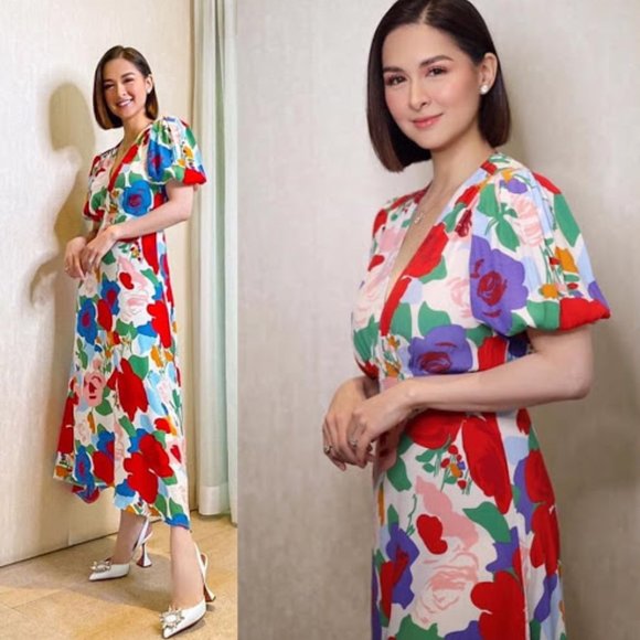 NWT Faithfull The Brand Anita Floral Midi Dress - Picture 6 of 16